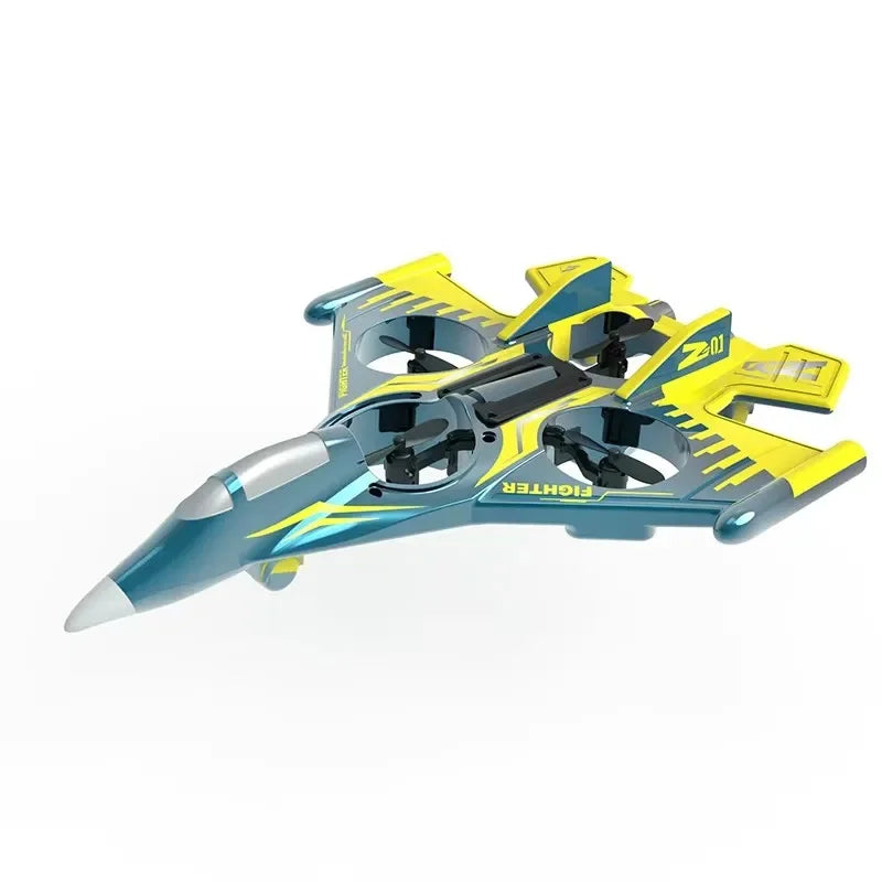 RC Foam Fighter™ – High-Speed Remote-Control Airplane | Durable EPP Foam Glider with 6-Axis Gyro & LED Lights