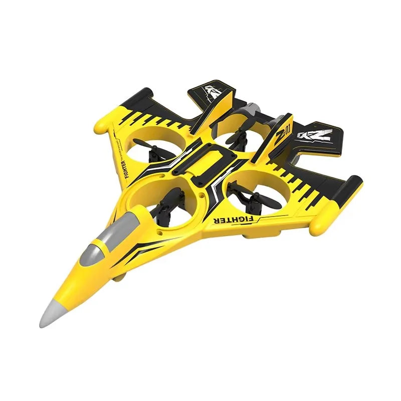 RC Foam Fighter™ – High-Speed Remote-Control Airplane | Durable EPP Foam Glider with 6-Axis Gyro & LED Lights