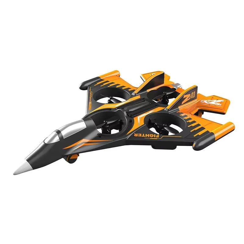 RC Foam Fighter™ – High-Speed Remote-Control Airplane | Durable EPP Foam Glider with 6-Axis Gyro & LED Lights